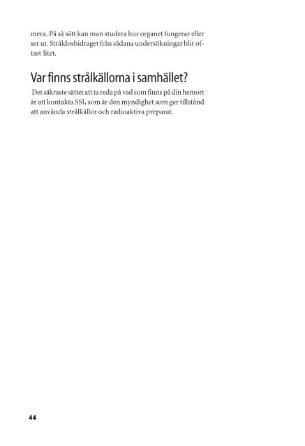 Räddningstjänst vid olycka med radioaktiva ämnen (SRV) [pdf 1,7 MB]