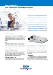 Brochure Renovent Sky - RG Ventilatie