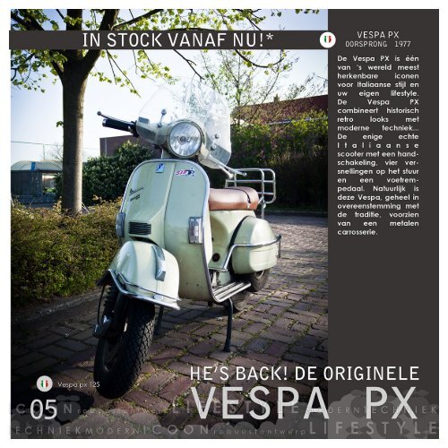 Vespa Magazine - Tessa Vanderavert Fotografie