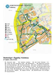 Stadsstigar i Åggelby: Kullatorp - Kaupunginosat.net
