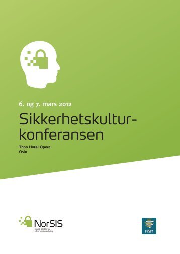 Sikkerhetskultur- konferansen - NorSIS