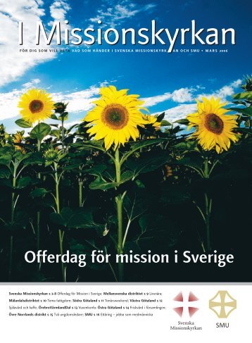 Offerdag för mission i Sverige - Svenska Missionskyrkan