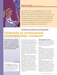 Tuchtrecht en de professionele standaard - LEVV