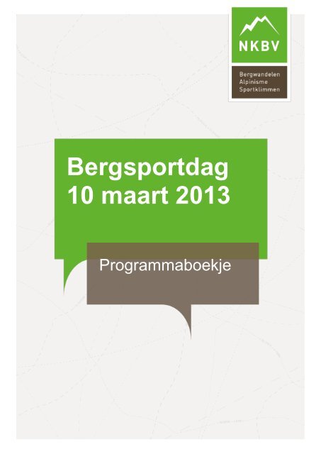 Programmaboekje - Nkbv