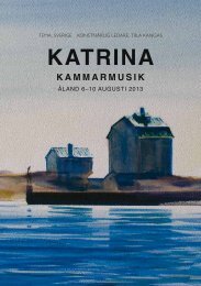 here (in Swedish) - Kulturföreningen Katrina