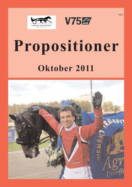 Oktober 2011 - Svensk Travsport