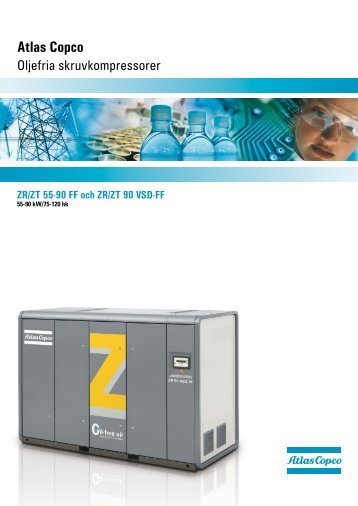 ZR/ZT 55-90 FF och ZR/ZT 90 VSD-FF Atlas Copco