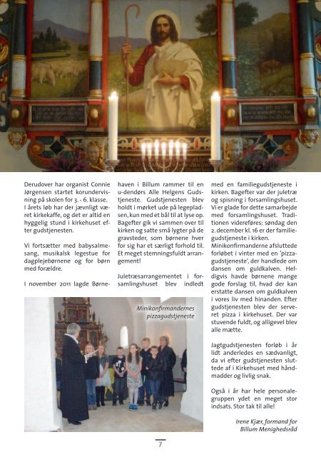 Kirkeblad nr. 80 - Advent 2012 - Billum