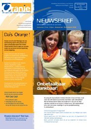 N° 3 Onbetaalbaar dankbaar! - Oranje