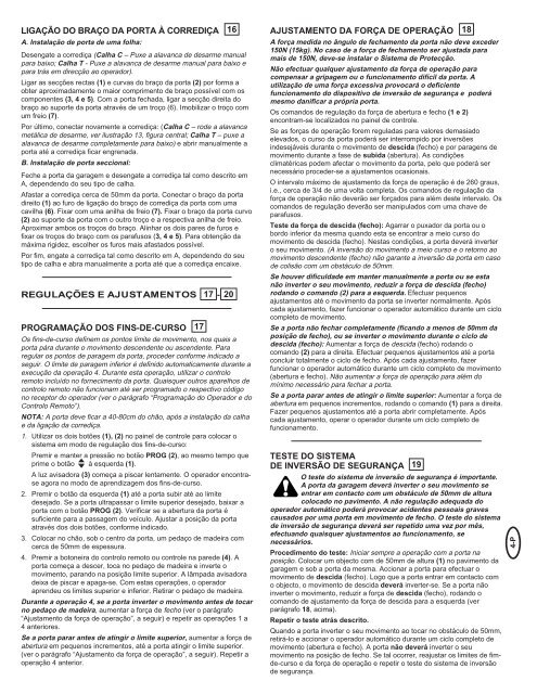 Garagentoröffner Modell LiftMaster 1000, 800, 600 Instructions