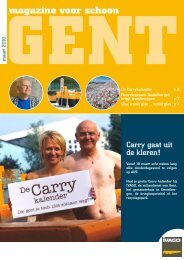 magazine voor schoon Gent - maart 2010 (pdf, 1,16 MB) - Ivago