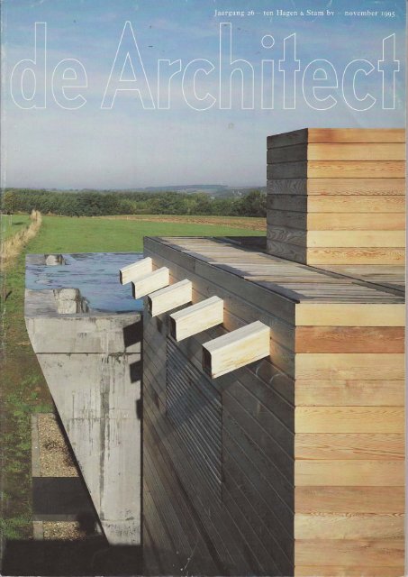 De Architect november 1995, PDF (2,1 mb)