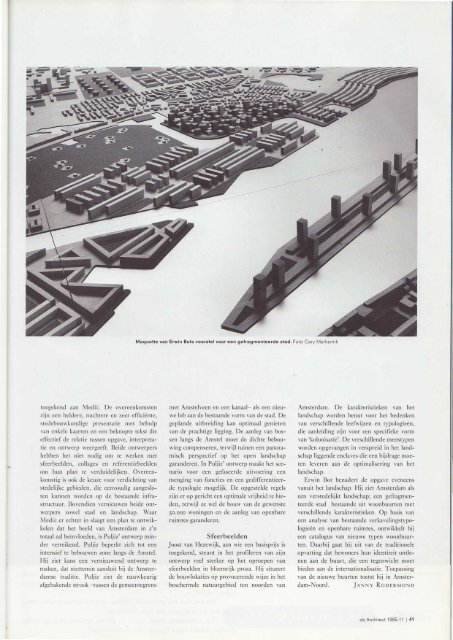 De Architect november 1995, PDF (2,1 mb)
