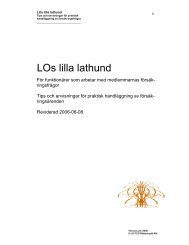 LOs lilla lathund - LO-TCO Rättsskydd AB