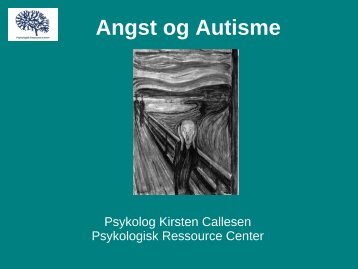 Angst og Autisme - Sikon