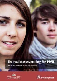 En kvalitetsutveckling för HVB - Magelungen