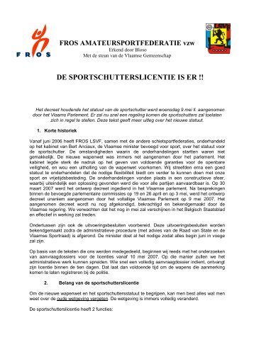 Sportschutterslicentie Algemene info (pdf)