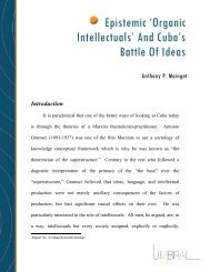 Epistemic 'Organic Intellectuals' And Cuba's Battle Of Ideas - Umbral