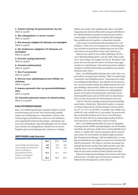 Årsredovisning 2010.pdf - Öckerö kommun