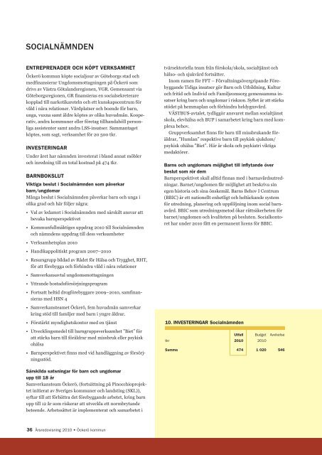 Årsredovisning 2010.pdf - Öckerö kommun