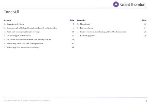 Den privata vård- och omsorgsmarknaden ur ett ... - Grant Thornton