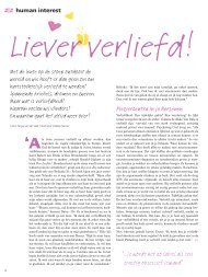 Wat is verliefdheid? - Spek, Tanya van der