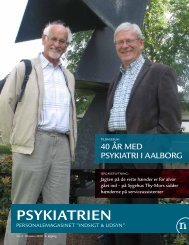 Indsigt og Udsyn - Oktober 2010 - Psykiatrien - Region Nordjylland