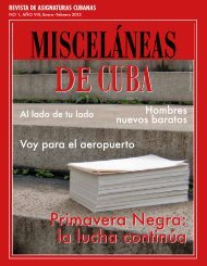 la lucha continúa - Misceláneas de Cuba
