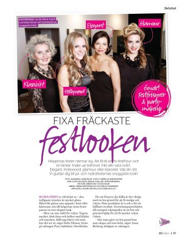 Fixa fräckaste festlooken - Johanna Lundholm