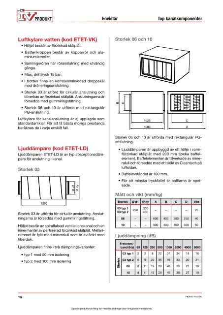 Envistar Top - IV Produkt