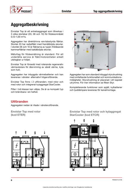 Envistar Top - IV Produkt