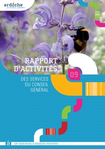 Rapport d'activités 2009 PDF - Ardèche