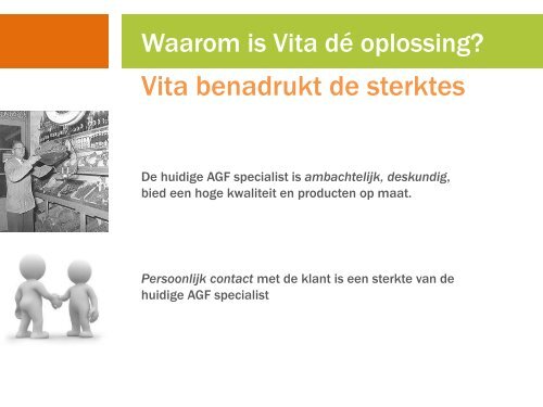 Presentatie Vita - Kansen in AGF