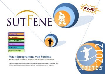 Maandprogramma van Sutfene - De Singel Lunette