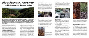 folder sv.pdf - Söderåsens nationalpark
