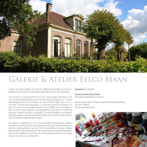 Download here a portfolio in PDF - Eelco Maan