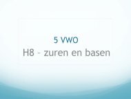 H8 – zuren en basen - CLZ vaklokalen