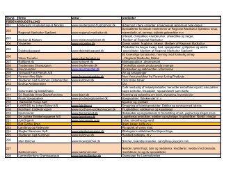 Udstillerliste for Fødevareudstilling og Økocamp - Roskilde Dyrskue