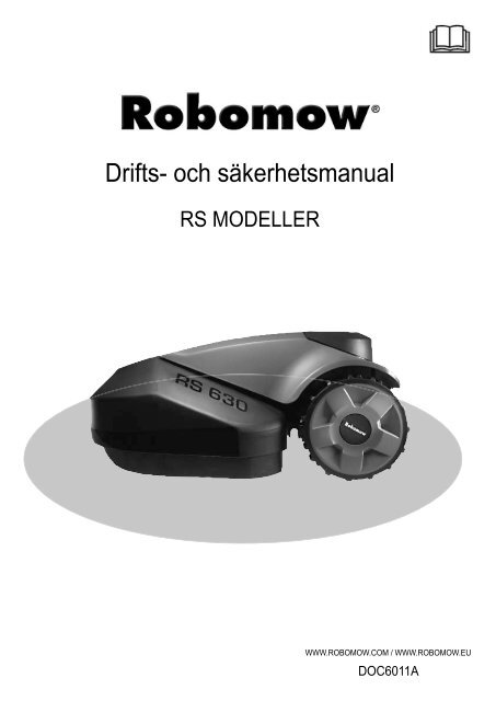 Robomow RS 630 Manual - RoboCare