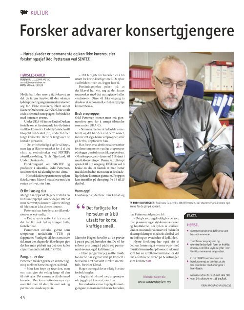 Tanker som teller - Under Dusken