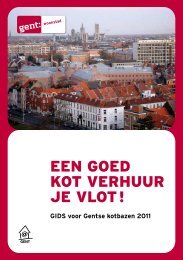 EEN GOED KOT VERHUUR JE VLOT ! - Kot@Gent