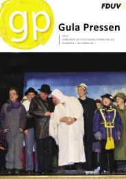 Gula Pressen december 2011 - Förbundet De Utvecklingsstördas Väl