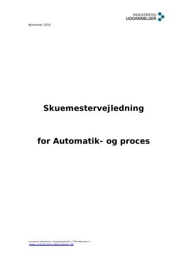 Automatik - Industriens Uddannelser