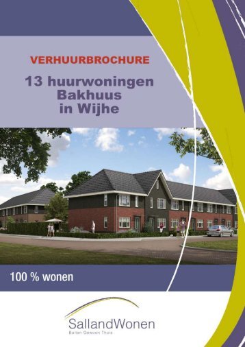 Verhuurbrochure 13 huurwoningen woonveld G ... - Salland Wonen