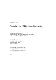 Foundations of Dynamic Geometry - Ulrich Kortenkamp