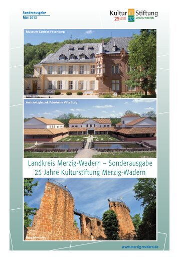 Sonderausgabe 25 Jahre Kulturstiftung.pdf - Villa Borg