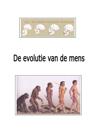 De evolutie van de mens.pdf - jozefienengeschiedenis1