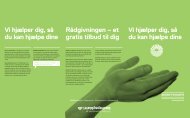 Vi hjælper dig - Landsforeningen bedre psykiatri