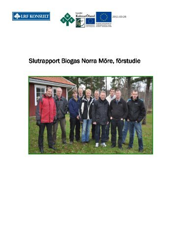 Slutrapport Norra Möre Biogas