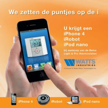 We zetten de puntjes op de i - Watts Industries Netherlands